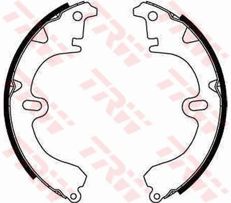 TRW Brake Shoe Set GS8181 TRW GS8181 genuine TOYOTA Carina II Saloon (T170) brake shoes price