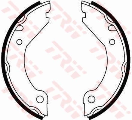 TRW Handbromsbackar GS8204 GS8204 TRW handbromsbackar Nissan VANETTE