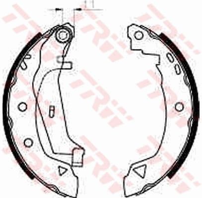 TRW Kit ganasce freni GS8240 TRW GS8240 Kit ganasce DOKKER Pick-up prezzo