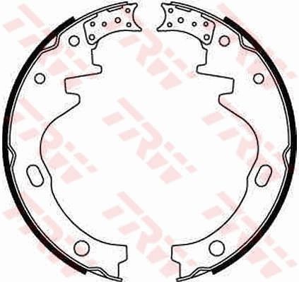TRW Piduriklotside komplekt GS8259 Trummelpiduriklotsid TRW Nissan SILVIA GS8259