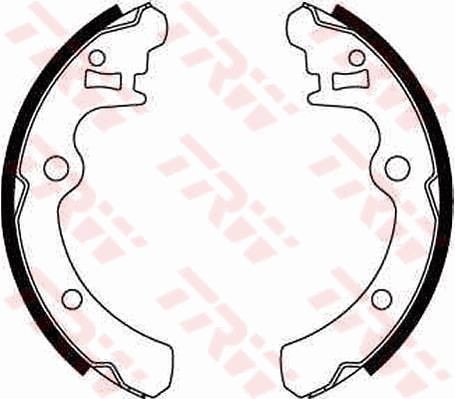 TRW Bremsesko sett GS8506 GS8506 Bremsesko sett SUBARU TREZIA TRW