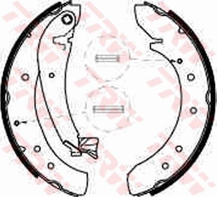TRW Brake Shoe Set GS8546 GS8546 TRW brake shoes for CITROЁN XANTIA