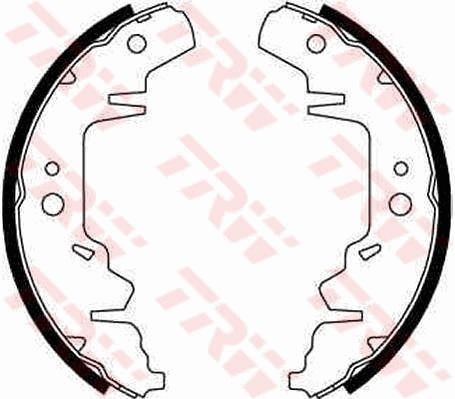 TRW Sada brzdových čeľustí GS8643 GS8643 Brzdové čeluste DODGE DURANGO TRW