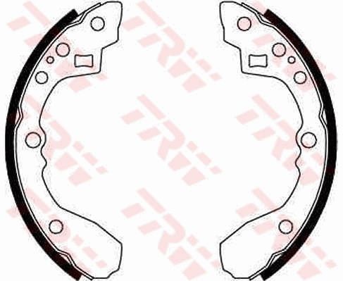 TRW Piduriklotside komplekt GS8675 TRW GS8675 Trummelpiduriklotsid Kia Sephia FA hind