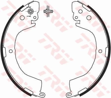 Bremsbackensatz TRW GS8691 TRW GS8691 Bremsbackensatz für Trommelbremse MITSUBISHI L 200 2001 Kosten