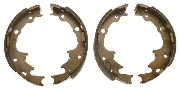 TRW Bromsbacksats GS8705 GS8705 TRW bromsbackar JEEP COMPASS