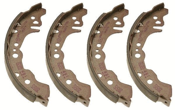 Remschoenset TRW GS8750 TRW GS8750: Remschoen Subaru JUSTY 2008