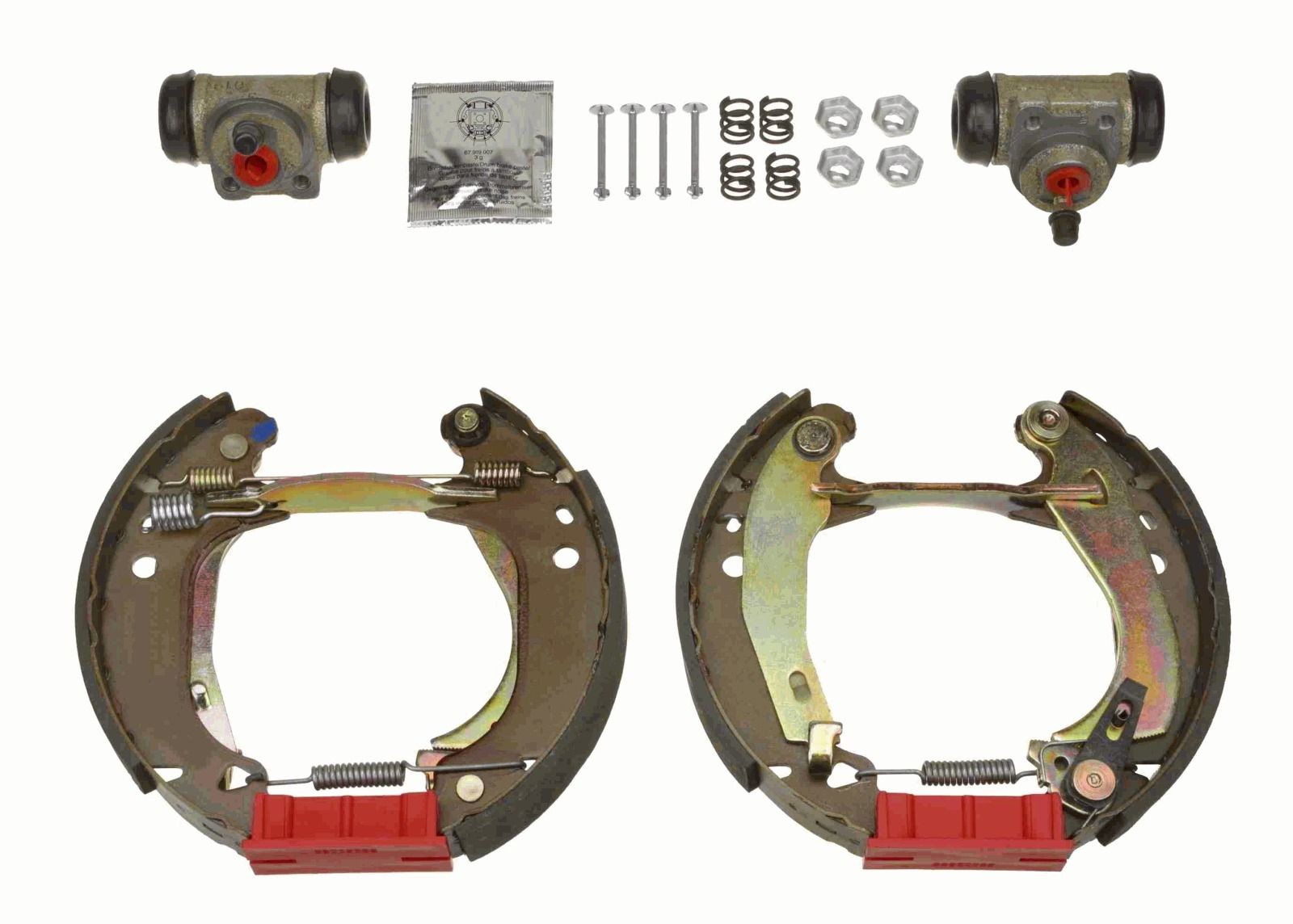 TRW Remmenset, trommelrem GSK1111 Citroën JUMPY Remschijf, trommelrem TRW Superkit GSK1111