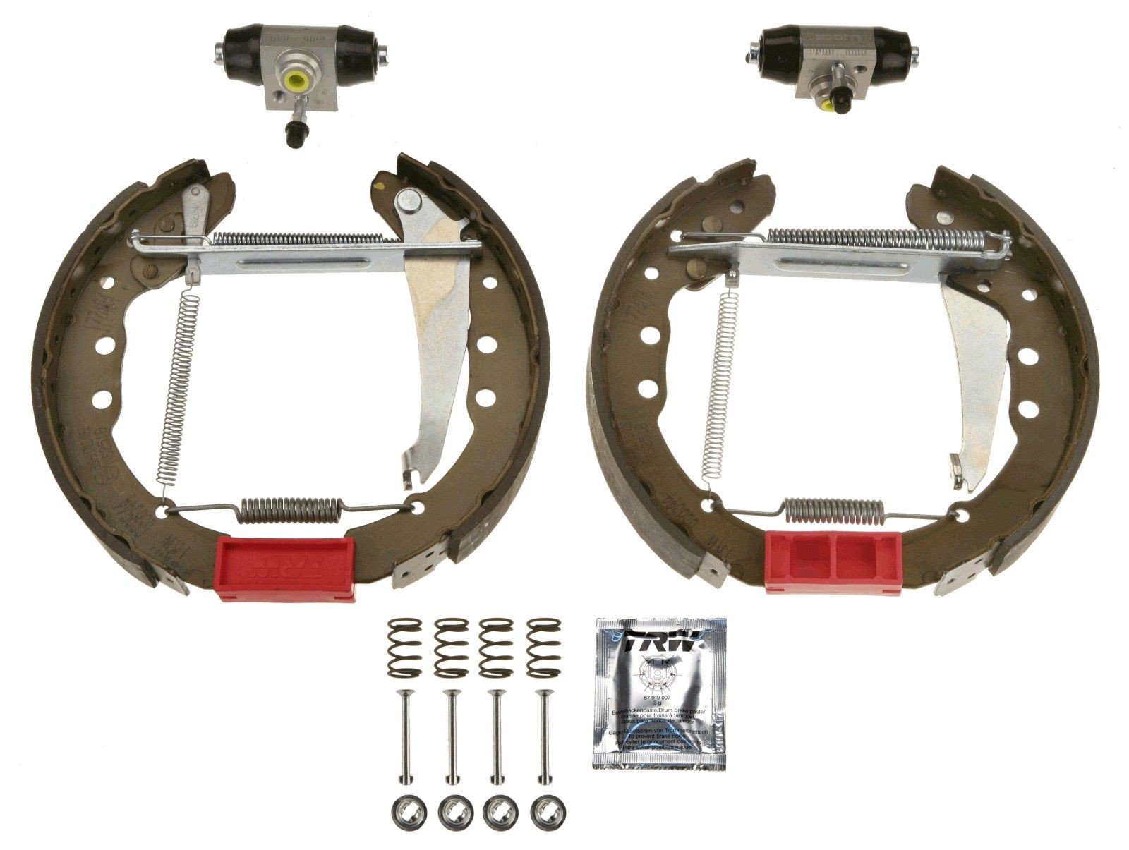 TRW Kit freno, Freno a tamburo GSK1516 GSK1516 Kit freno, freno a tamburo TRW Volkswagen MULTIVAN costo