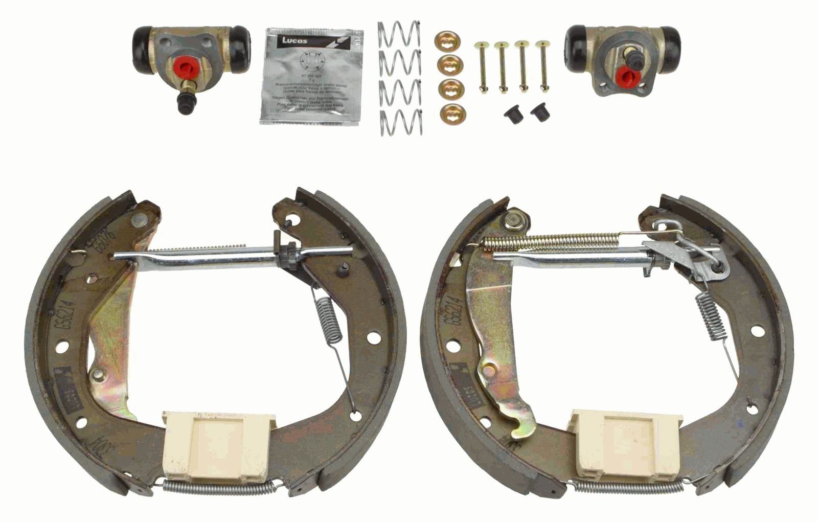 TRW Bremžu komplekts, Trumuļu bremzes GSK1606 Bremžu komplekts, trumuļu bremzes TRW Opel ZAFIRA Superkit GSK1606