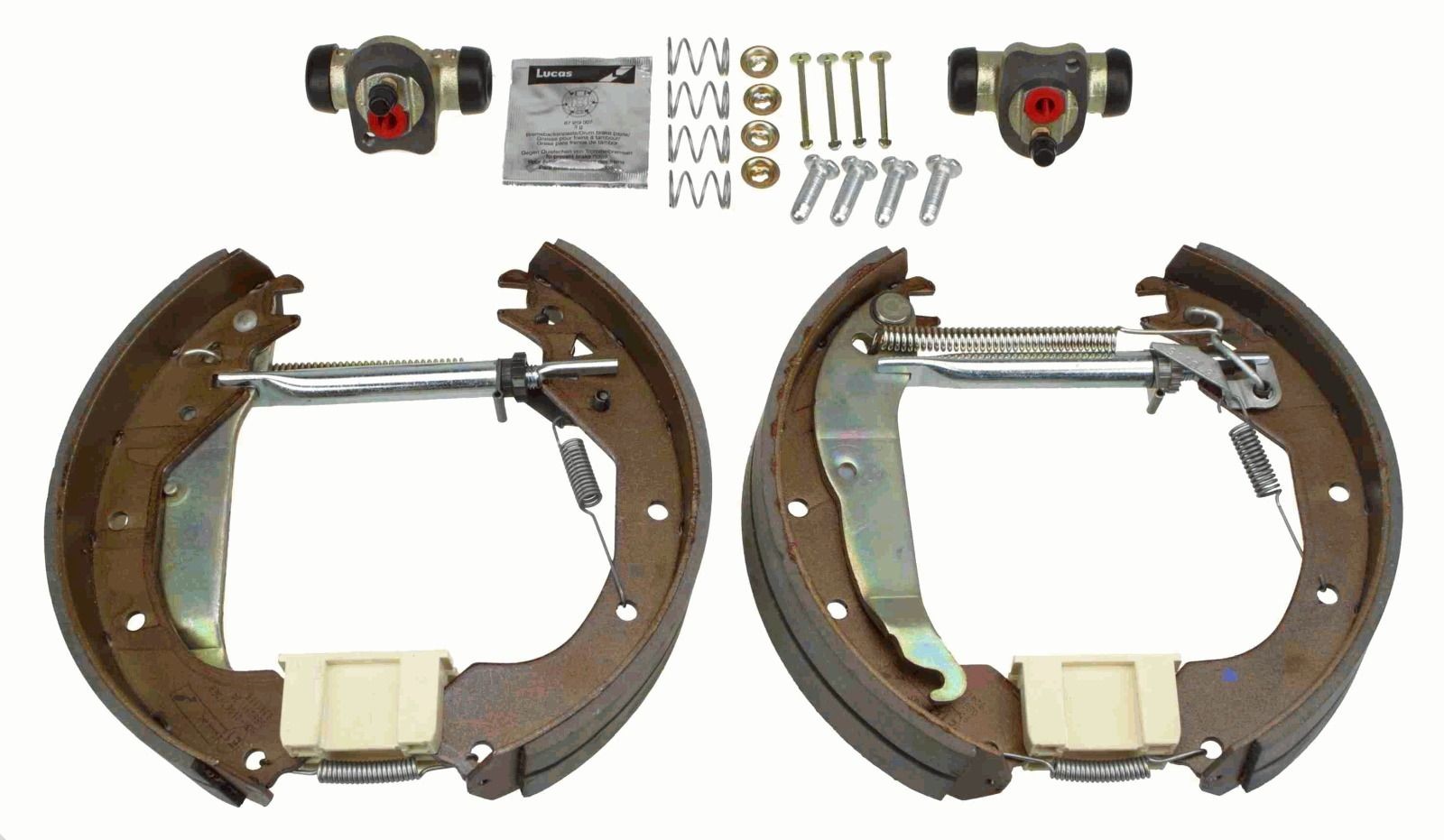 TRW Brake Set, drum brakes GSK1613 TRW GSK1613 genuine OPEL Rekord E1 Saloon brake set, drum brakes price