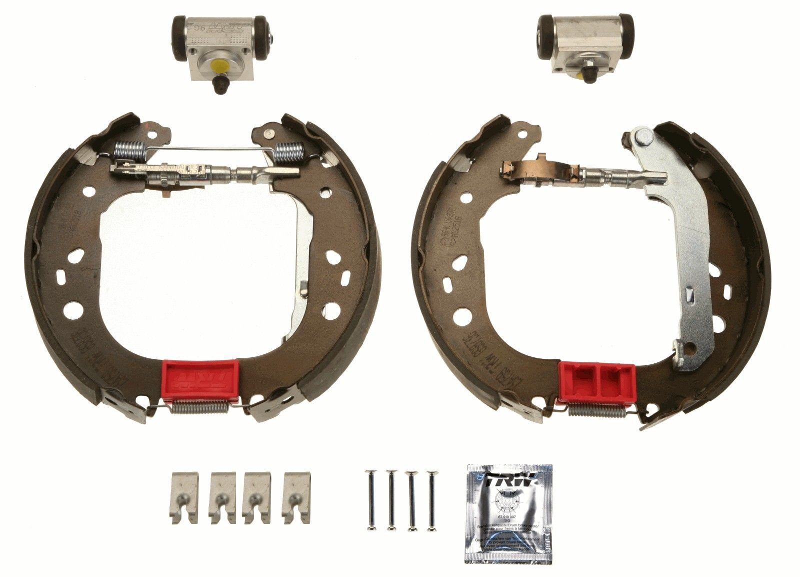 TRW Pidurikomplekt, trummelpidur GSK1698 Pidurikomplekt, trummelpidur TRW Ford TRANSIT Superkit GSK1698