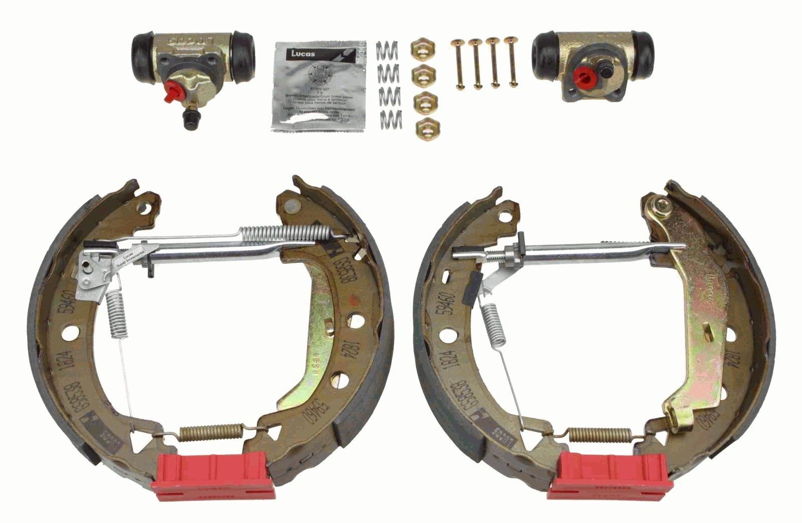 TRW Brake Set, drum brakes GSK1702 Alfa Romeo 33 TRW brake set, drum brakes GSK1702