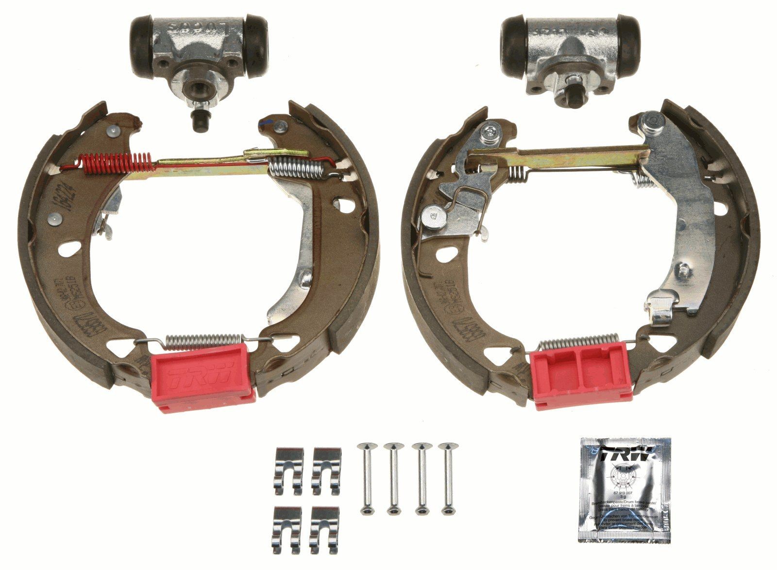TRW Sada bŕzd, Bubnová brzda GSK1735 TRW GSK1735 Sada bŕzd, Bubnová brzda FIAT Brava Hatchback (182) 1.6 16V 106 KS 2001