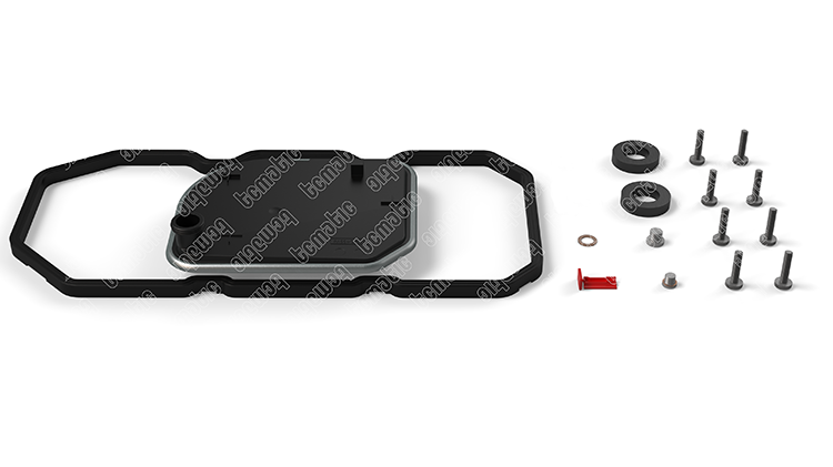 TCMATIC Hydraulisk filtersett, automatgir 127.108.0007 Automatfilter TCMATIC GLA 127.108.0007 billige