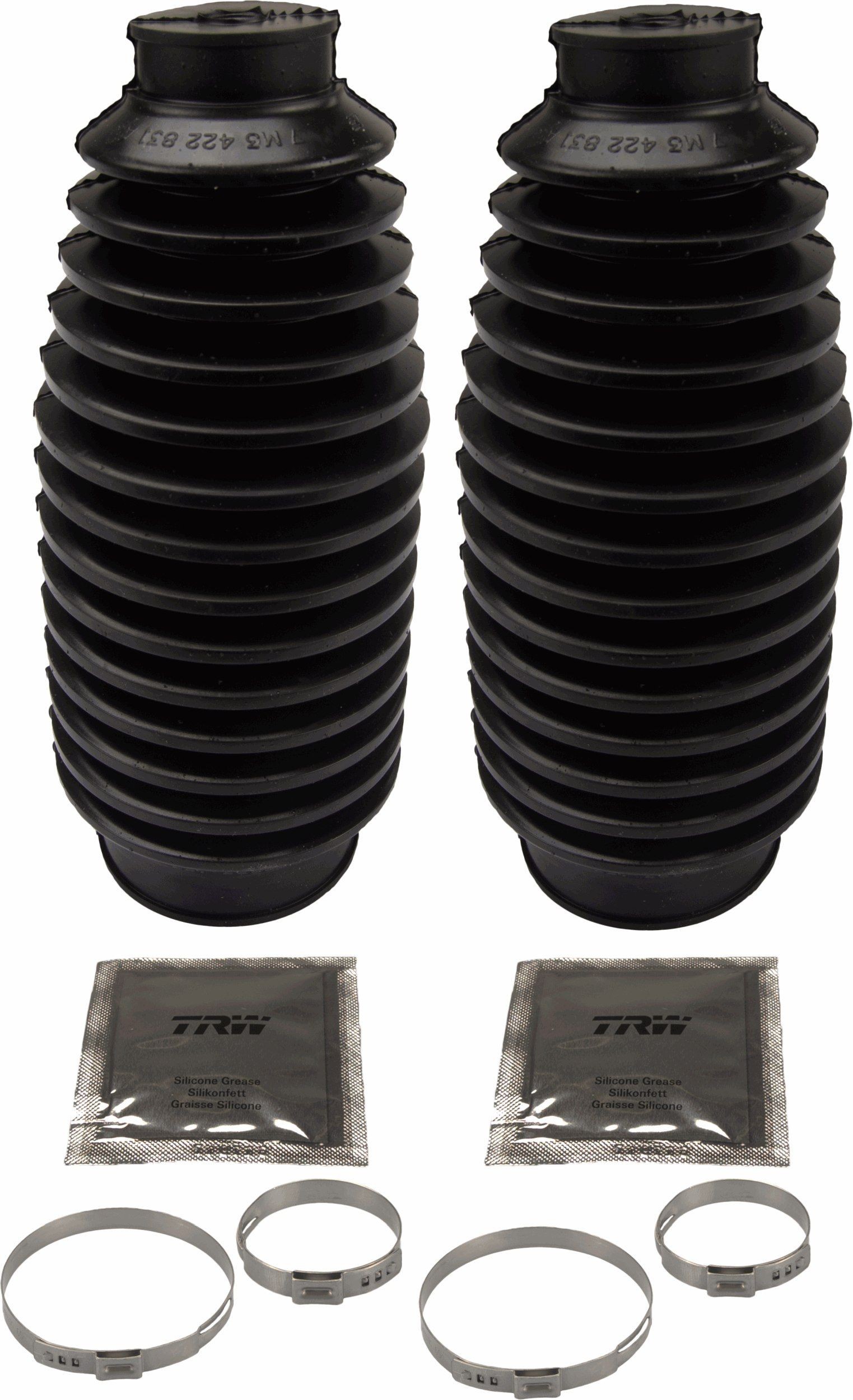 TRW Bälgsats, styrsystem JBE203 JBE203 TRW damask till styrväxel FORD FOCUS