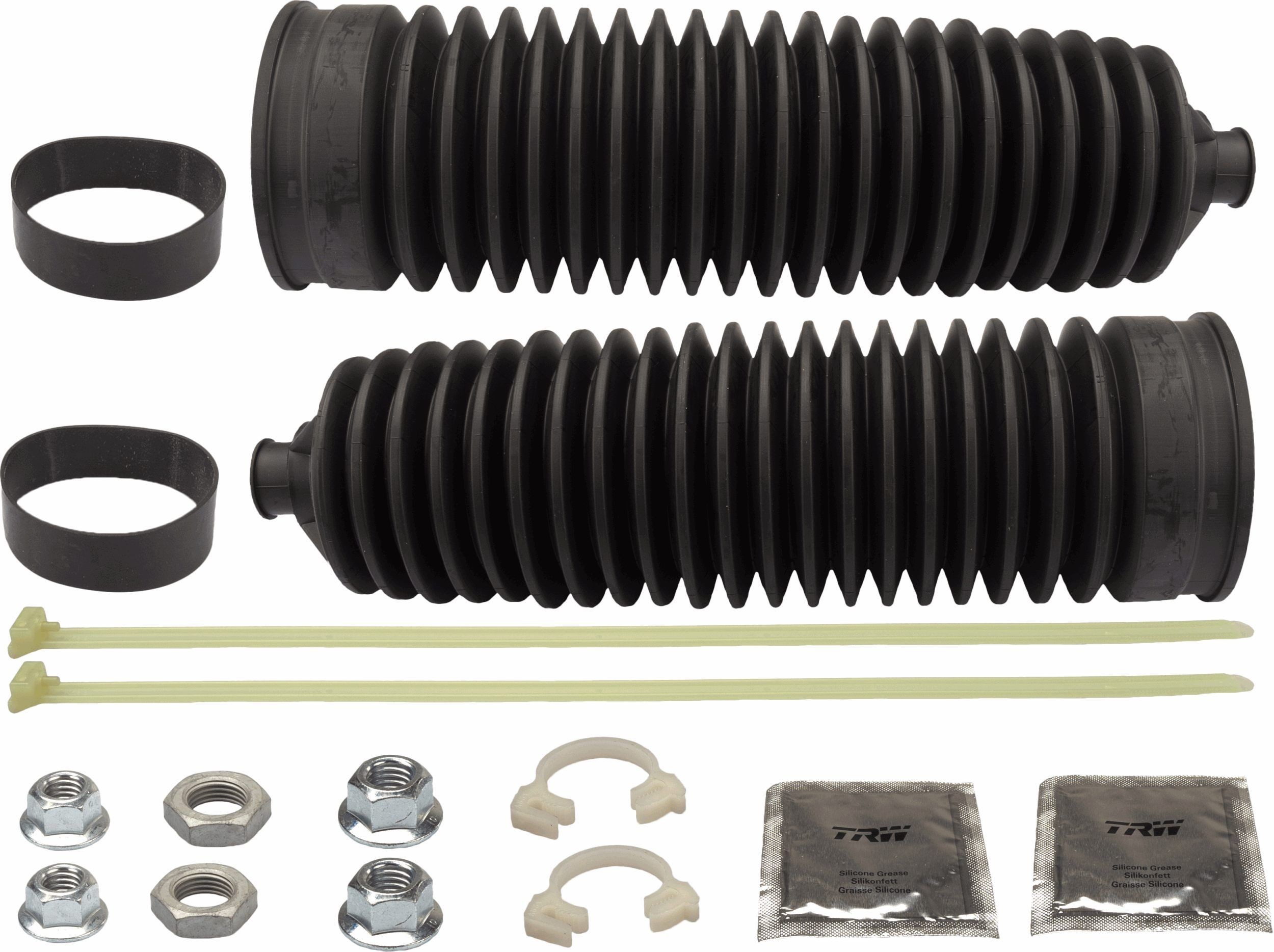TRW Belgsett, styring JBE231 TRW JBE231 originale Tannstangmansjett Land Rover Defender Cabrio hva koster