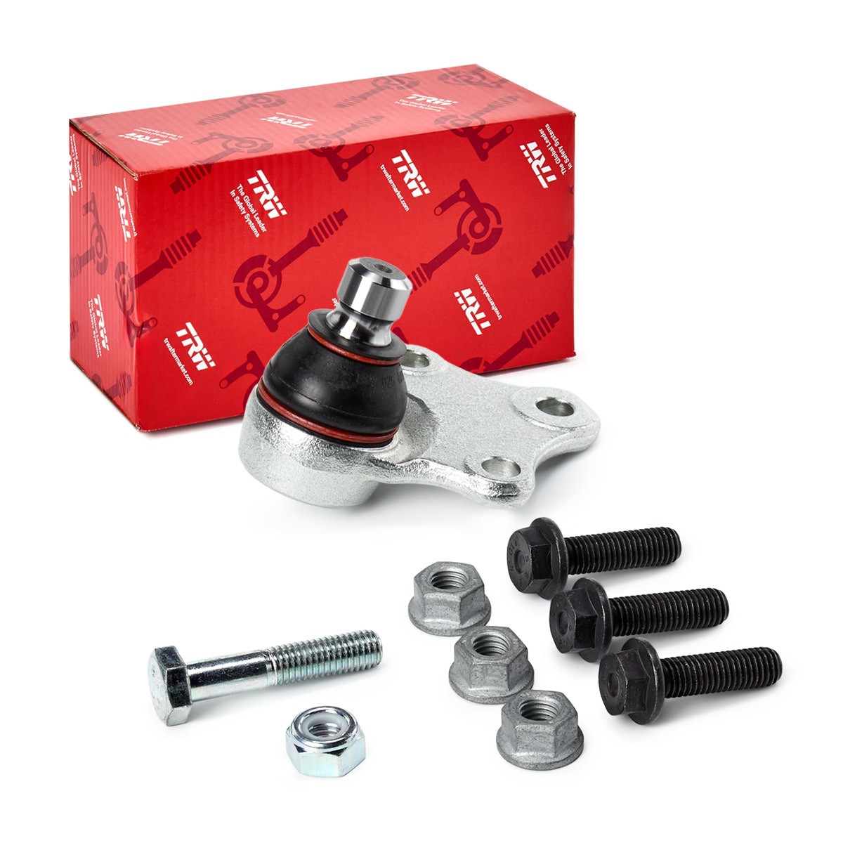 Rótula de suspensão TRW JBJ707 TRW JBJ707 Kit de montagem da rótula de suspensão CITROËN BERLINGO 2009