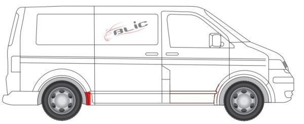 BLIC Ikkunakampi 5050-00-FI1750 Fiat Doblo Cargo ikkunaveivi BLIC 5050-00-FI1750