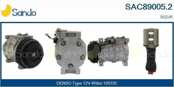 SANDO Κομπρεσέρ air condition SAC89005.2 SAC89005.2 Κομπρεσέρ air condition SUZUKI WAGON R+ SANDO
