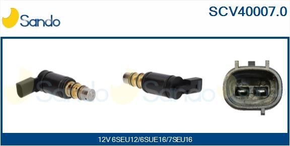 SANDO Valvola regolazione, Compressore SCV40007.0 SCV40007.0 costo Valvola regolazione, compressore SANDO Volkswagen CADDY