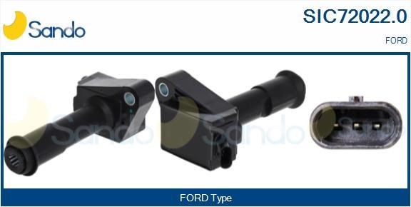 SANDO Aizdedzes spole SIC72022.0 SIC72022.0 Aizdedzes spole FORD FOCUS SANDO