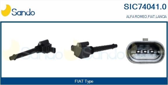 SANDO Bobina d'accensione SIC74041.0 SIC74041.0 Bobina d'accensione SANDO ALFA ROMEO 146 costo