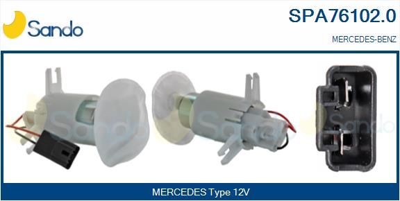 SANDO Bensinpumpe SPA76102.0 SPA76102.0 Drivstoffpumpe SANDO PORSCHE 924