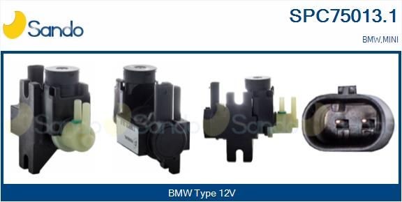 SANDO Trykkomformer, turbolader SPC75013.1 SPC75013.1 Trykkomformer turbolader CITROËN BERLINGO SANDO