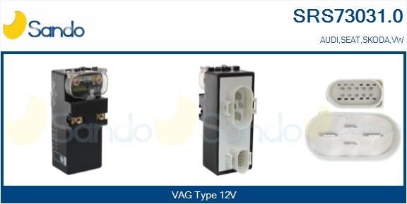 SANDO Módulo de comando, ar condicionado SRS73031.0 SRS73031.0 Módulo de comando, ar condicionado PEUGEOT 206 SANDO