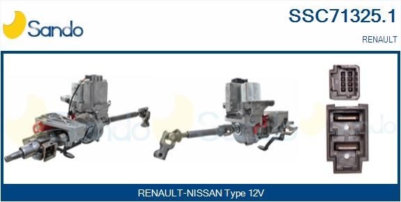 SANDO Coluna da direcção SSC71325.1 preço Coluna de direção + bomba de direção eletrica RENAULT SSC71325.1 SANDO