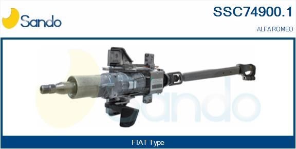 SANDO Stĺpik riadenia SSC74900.1 SANDO SSC74900.1 Stĺpik riadenia + elektrický posilňovač Alfa Romeo Giulia 952 originálne cena