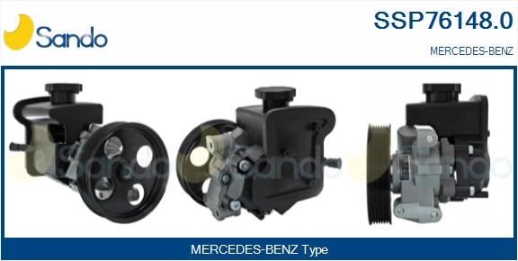 SANDO Servo čerpadlo SSP76148.0 SSP76148.0 Čerpadlo posilňovača riadenia MERCEDES-BENZ Trieda R SANDO