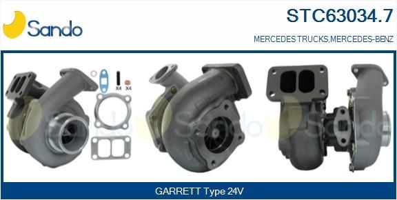Turbocharger SANDO STC63034.7 SANDO STC63034.7: Turbocharger Mercedes T2 2010