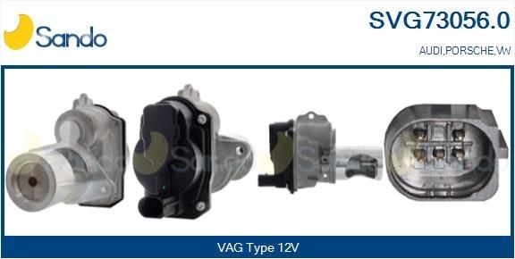 SANDO EGR-modul SVG73056.0 SVG73056.0 SANDO avgasåterföringsventil VW LUPO