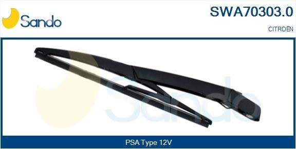 SANDO Braccio tergi, Pulizia cristalli SWA70303.0 SWA70303.0 costo Braccio tergicristallo SANDO Volkswagen POLO