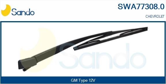 SANDO Vindusviskerarm SWA77308.0 SANDO Viskerarm JEEP SWA77308.0