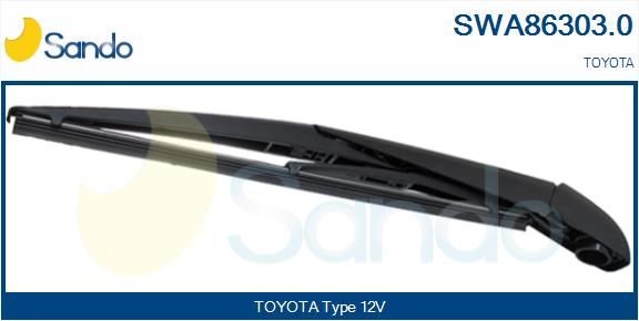 SANDO Vindusviskerarm SWA86303.0 Viskerarm SANDO JEEP SWA86303.0