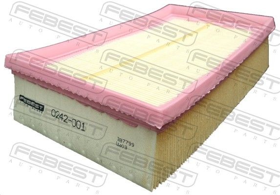 FEBEST Luftfilter 0242-001 0242-001 FEBEST motorluftfilter