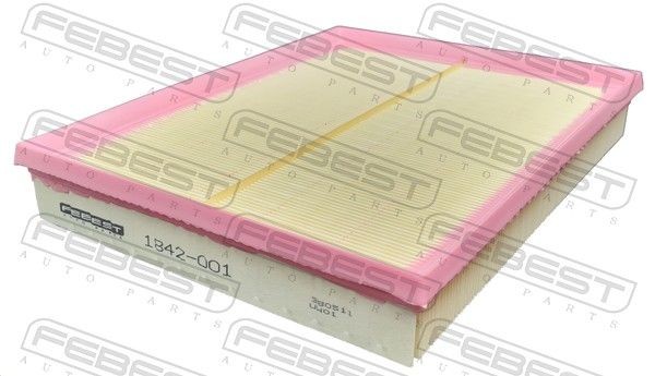 FEBEST Luchtfilter 1842-001 FEBEST Luchtfilter van de motor HYUNDAI 1842-001