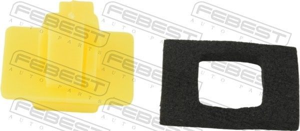 FEBEST Clip, sier- / beschermingslijst 88570-189 FEBEST 88570-189 originele Sierlijsten Ceed III Van / Station wagon (CD) kosten