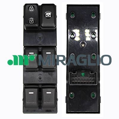 MIRAGLIO Interruptor, elevadores dos vidros 121/KAB76001 MIRAGLIO 121/KAB76001 Interruptor elevadores dos vidros MITSUBISHI COLT custo