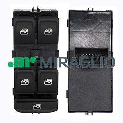 MIRAGLIO Raam schakelaar 121/SKB76003 121/SKB76003 Elektrische raam schakelaar SKODA FABIA MIRAGLIO