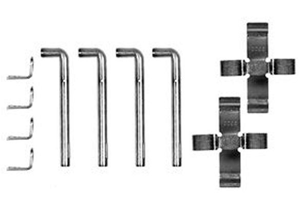TRW Accessoireset, schijfremblok PFK143 TRW PFK143 originele Accessoireset, schijfremblok Alfetta GT (116) kosten