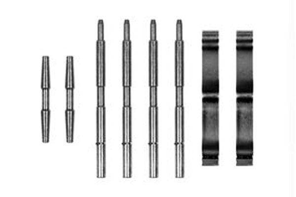 TRW Kit de acessórios, pastilhas de travão PFK202 TRW Kit de acessórios, pastilhas de travão JAGUAR PFK202