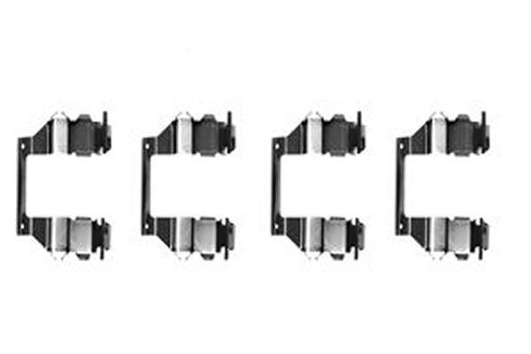 TRW Accessoireset, schijfremblok PFK278 TRW PFK278 Accessoireset, schijfremblok Mitsubishi Pajero L040 originele prijs