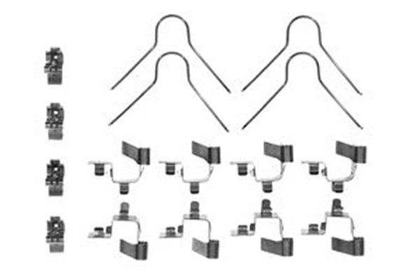 TRW Kit accessori, pastiglia freno PFK291 TRW PFK291 Kit accessori, pastiglia freno Celica V Coupe (T180) prezzo