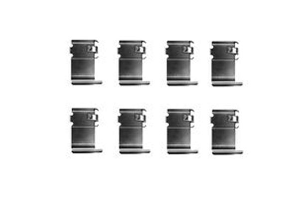 TRW Accessory Kit, disc brake pads PFK337 TRW PFK337 Mitsubishi Colt 4 brake pad fitting kit cost