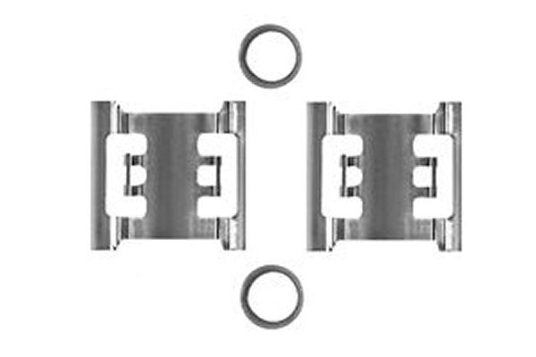 TRW Kit d'accessoires, plaquette de frein à disque PFK340 PFK340 Kit d'accessoires, plaquette de frein à disque OPEL ZAFIRA TRW