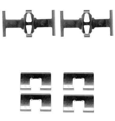 TRW Accessory Kit, disc brake pads PFK394 TRW PFK394 genuine Honda Integra DC2 brake pad fitting kit price